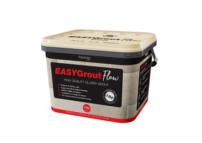 EASYGrout: Flowable Slurry Porcelain Patio Grout