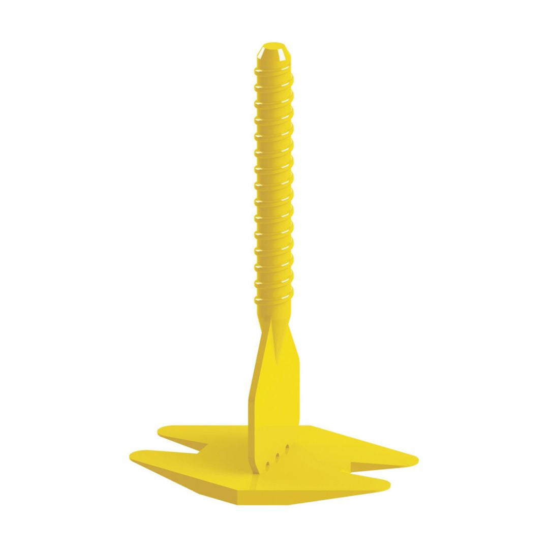 Big Hurricane Tile Spacer Base 1mm Yellow