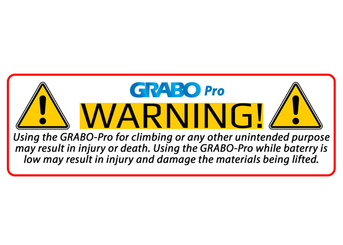 GRABO PRO (2022 model with digital display) 14.8v Li-Ion