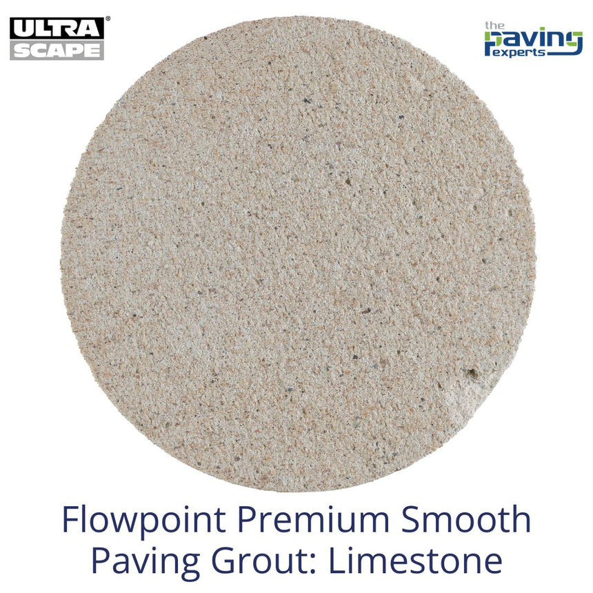 Flowpoint Premium Smooth Paving Grout Limestone