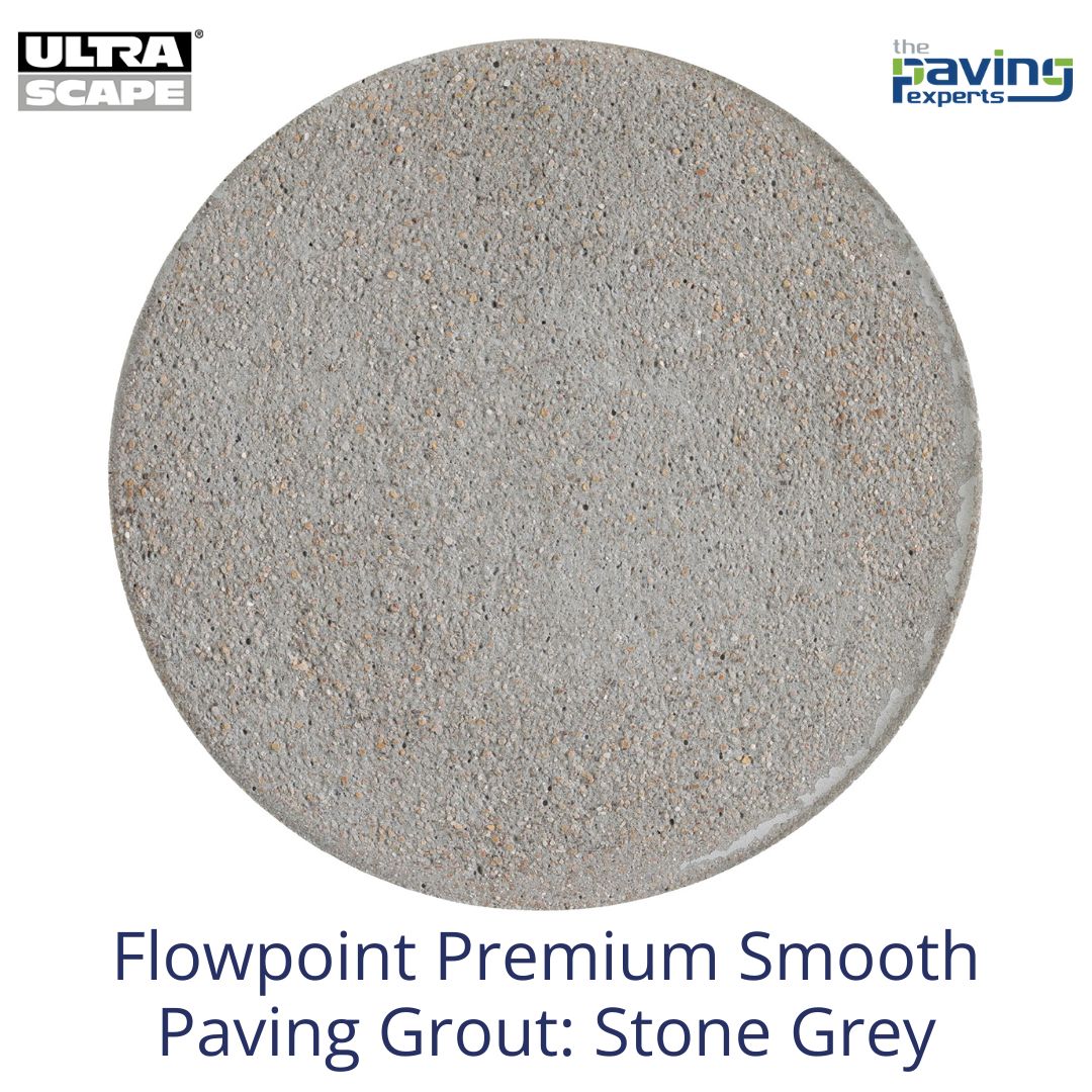 Flowpoint Premium Smooth Paving Grout Stone Grey