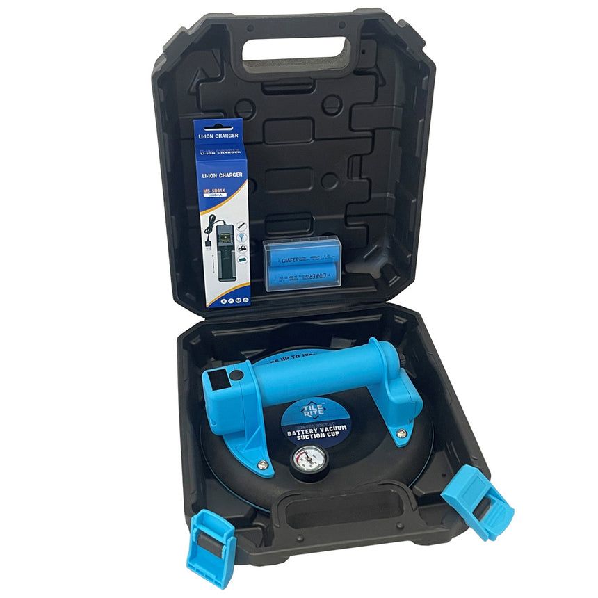 Tile Rite 210MM Battery Operated Suction Cup Moulded Case