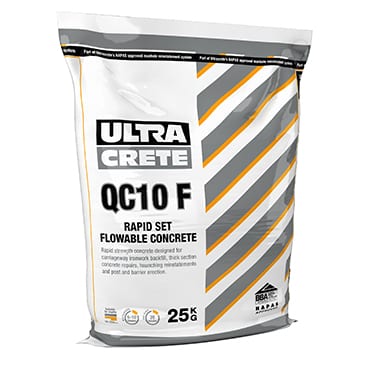 UltraCrete QC10 F: Rapid Set Flowable Concrete