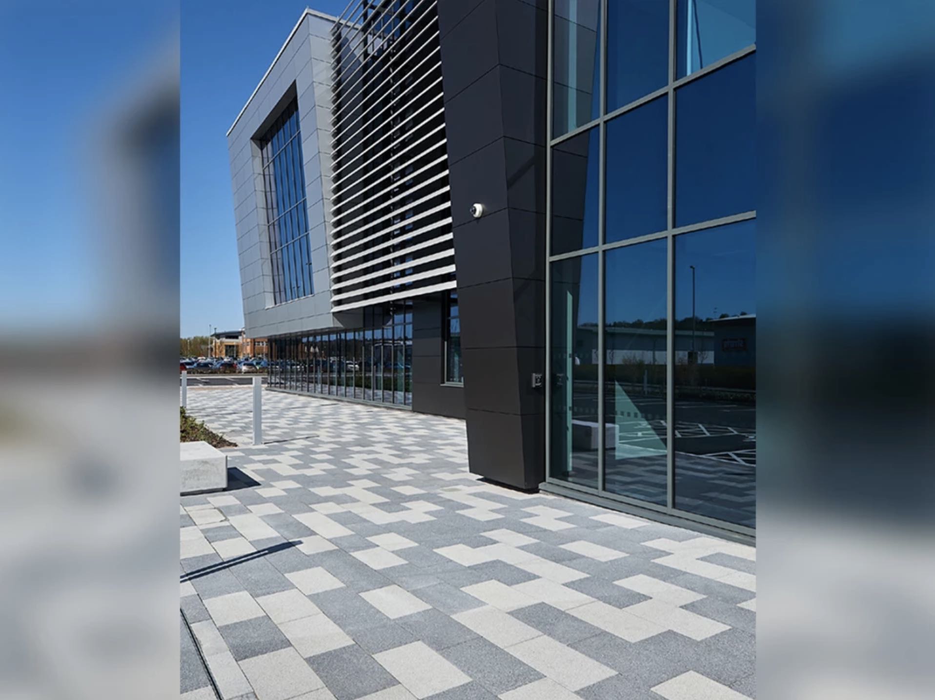 Commercial paving project