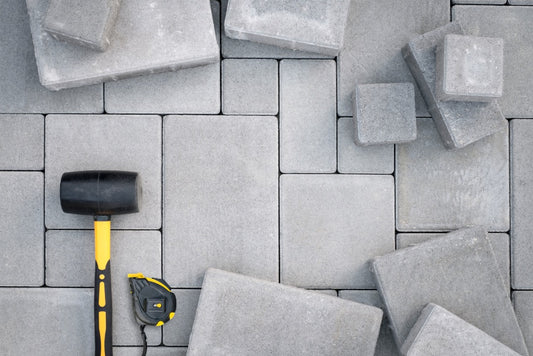 How to lay block paving