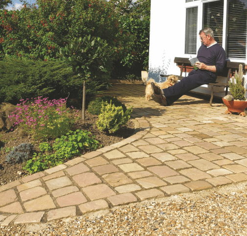 Rumbled Pavers