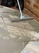 Applying Flowpoint with squeegee