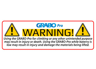 GRABO PRO (2022 model with digital display) 14.8v Li-Ion