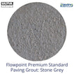 Flowpoint Premium Standard Paving Grout Stone Grey