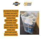 Joint-It Porcelain Epoxy Paving & Tiling Grout: Gun Apply Tube 400ML - Tan