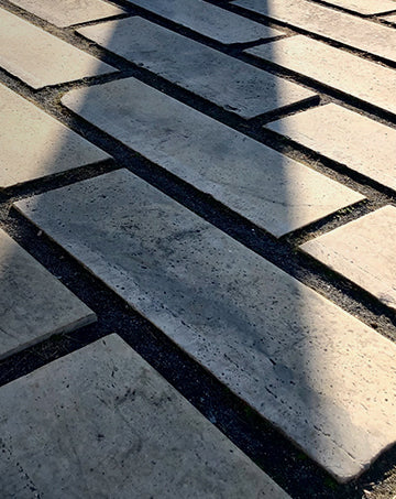 "Because great patios start between the slabs."