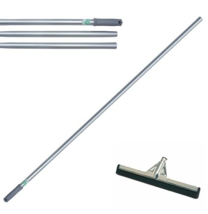 Neoprene Squeegee with 3-section pole