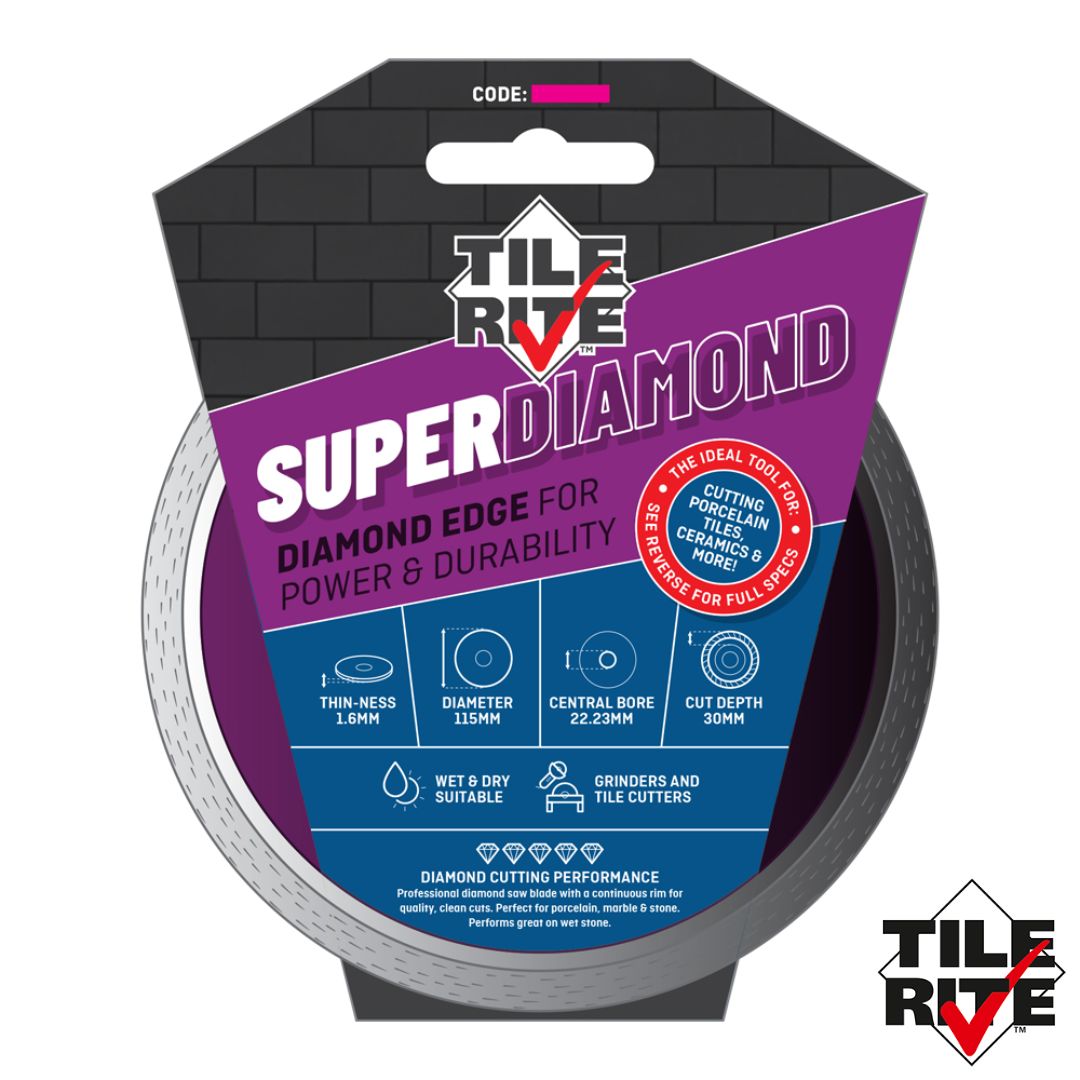 Tile Rite Premium Quality 115mm Super Diamond Blade – The Paving Experts