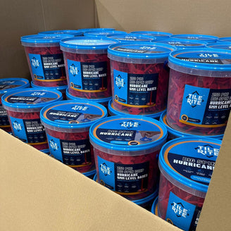 Tubs of Big Hurricane Tile Spacer Base 5mm Red