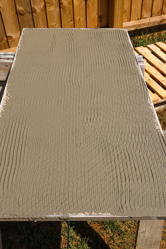 Slab primed with EasyPrime