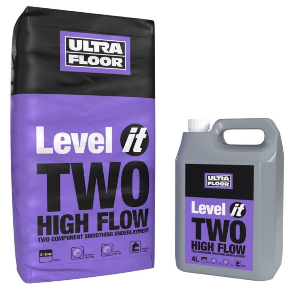 UltraFloor Level IT Two High Flow Smoothing Underlayment