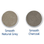 Flowpoint Smooth colours: Natural Grey and Charcoal