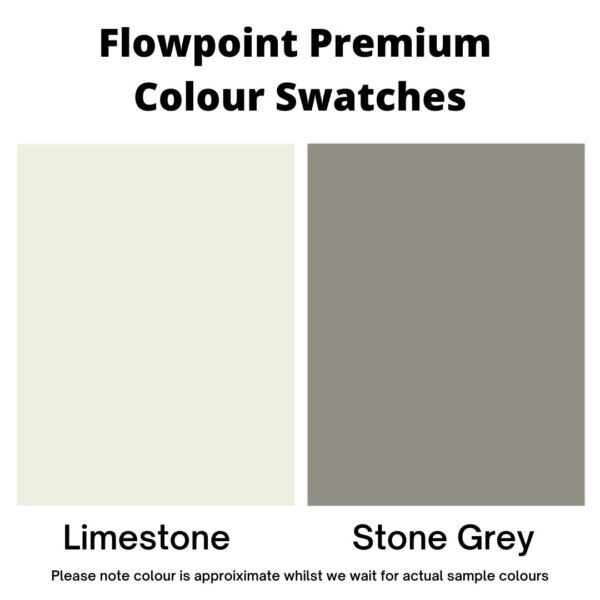 Flowpoint Premium Paving Grout Colour Swatches